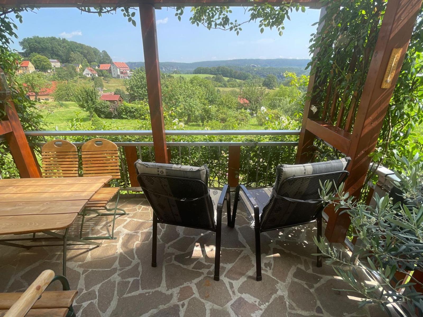 Ferienwohnung Lindemann Weissig  Bagian luar foto